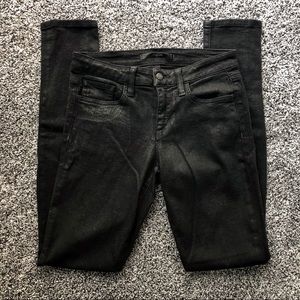 New Joe’s Jeans black high-rise skinnies